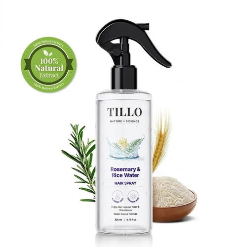 Rosemary & Rice Water Hair Spray