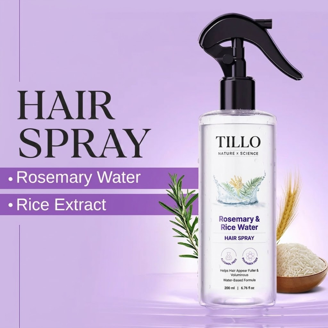 Rosemary & Rice Water Hair Spray